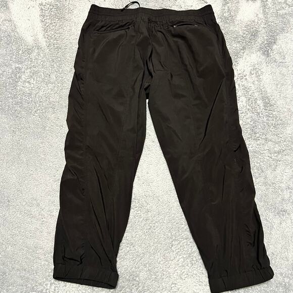 Athleta La Viva Capri Pant Womens 16 Tall Stretch Zip Pockets Straight Black - Picture 2 of 10